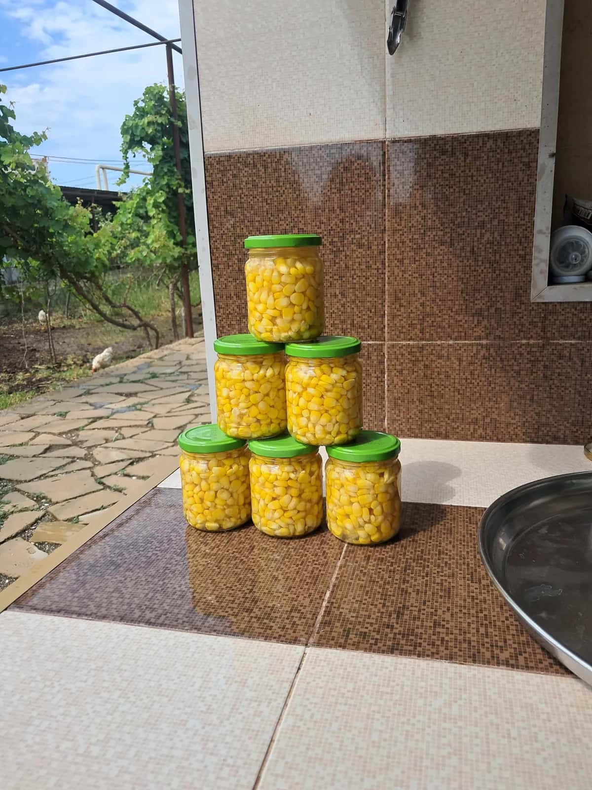 Homemade canned sweet corn - Tenderyard
