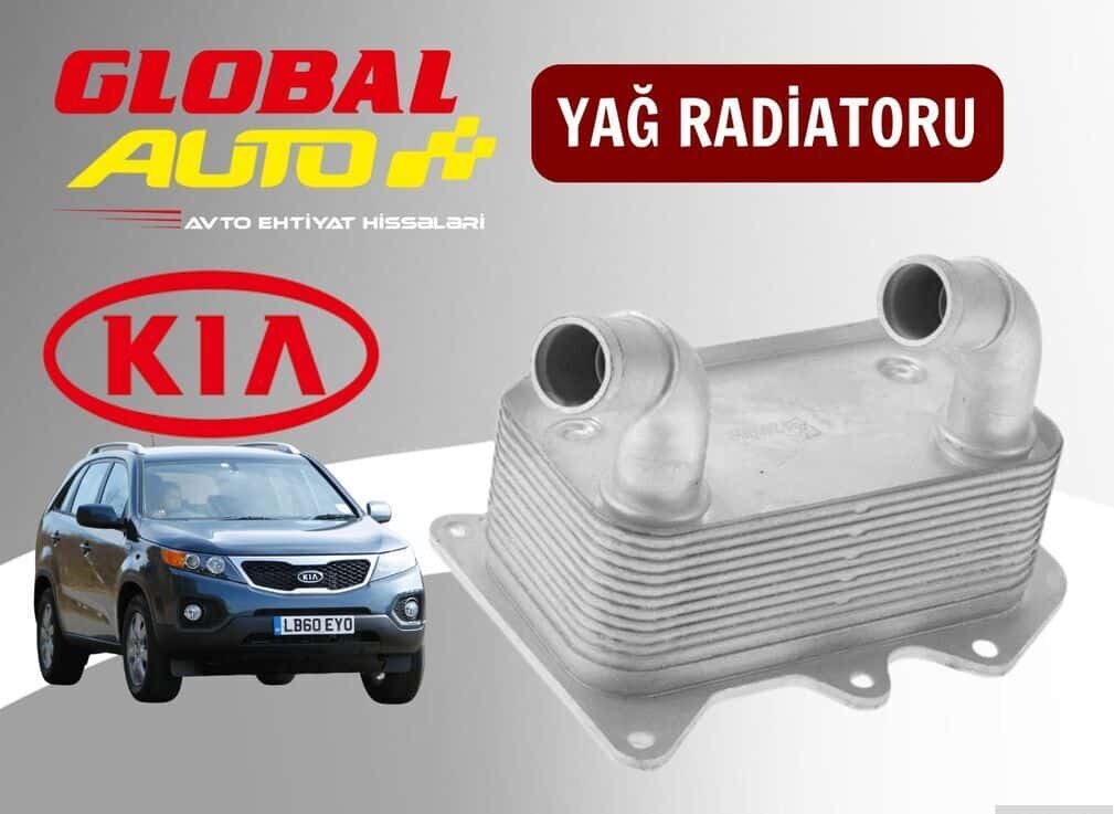 Oil cooler for Kia Sorento diesel - Tenderyard