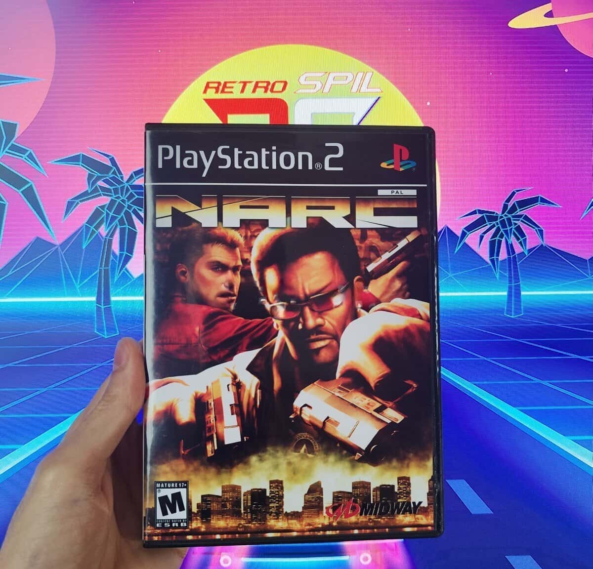 NARC PlayStation 2 Game Disc - Tenderyard