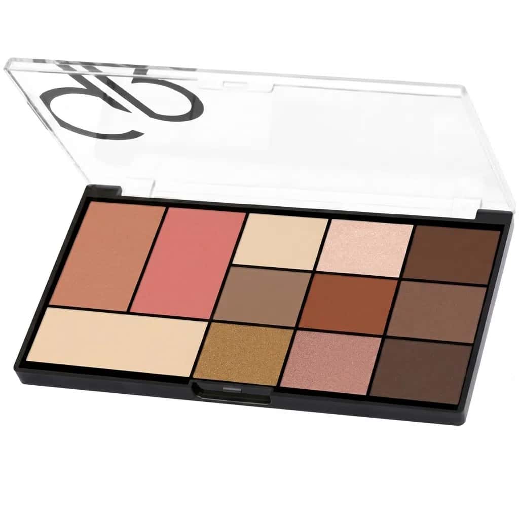 City Style 01 Warm Nude Face Makeup Palette - Tenderyard