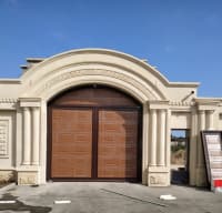Avtomatik qapı Alutech iki laylı panel — şəkil 2