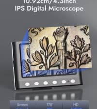 Rəqəmsal mikroskop 1000x 4.3 inch — şəkil 7