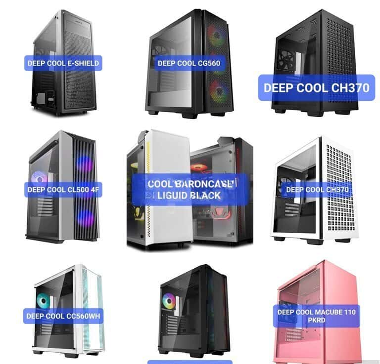 DeepCool Gaming Computer Cases - Tenderyard
