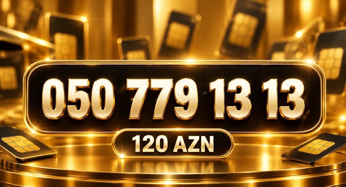 Azercell nömrə (050) 779-13-13