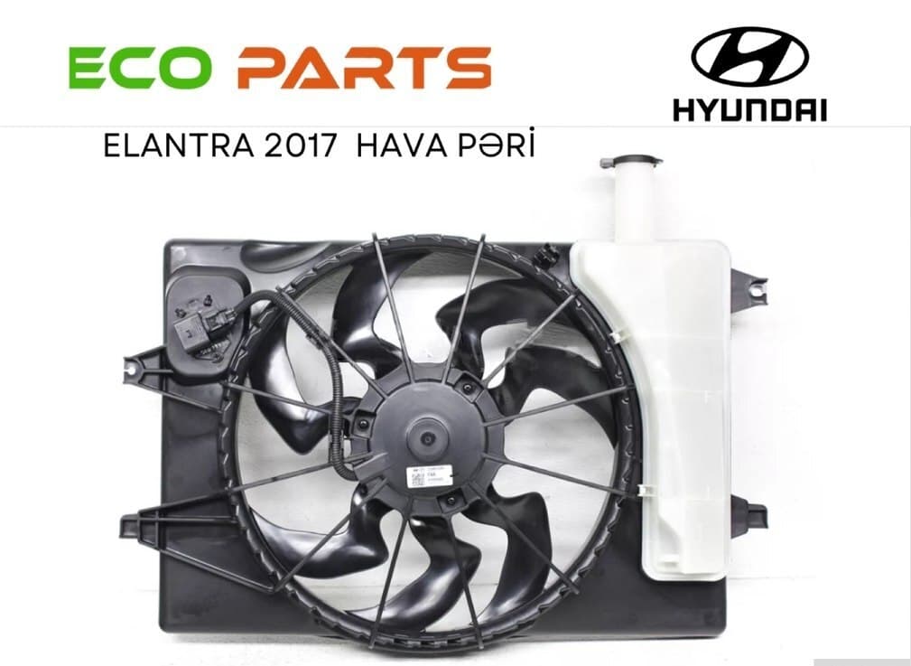 Radiator pəri Hyundai Elantra 2016-2018