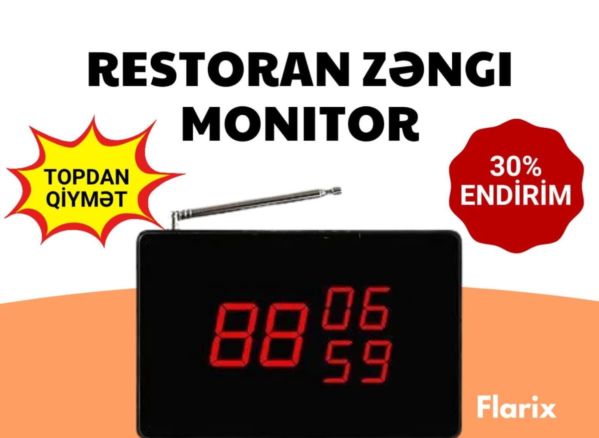 Ofisiant çağırma sistemi (Restoran zəngi)