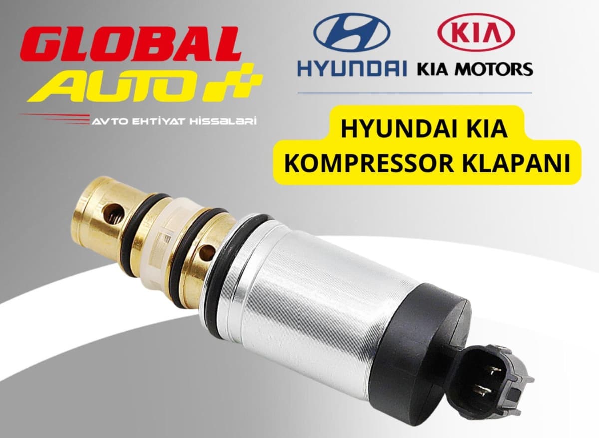 Kompressor klapanı Hyundai və Kia modelləri üçün