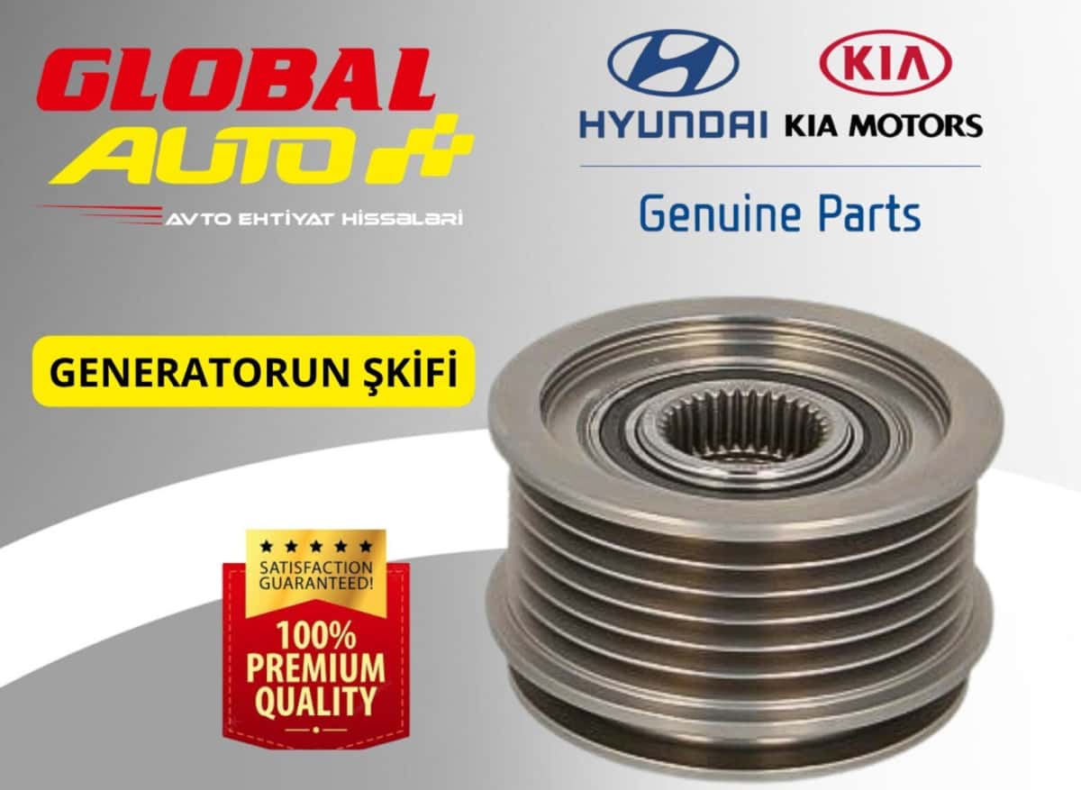 Alternator pulley for Hyundai and Kia models - Tenderyard