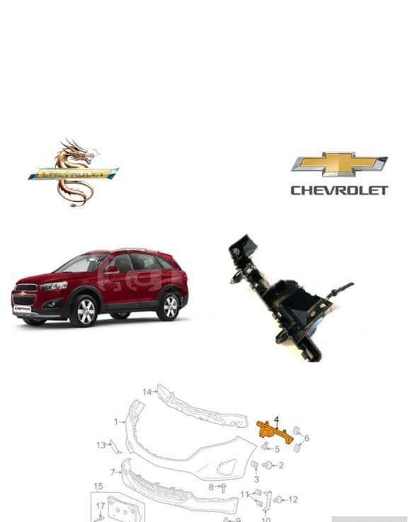 Ön bufer sancağı Chevrolet Equinox 2017