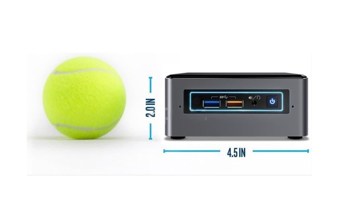 Mini PC Intel NUC i7 7th Gen 16GB RAM 512GB SSD