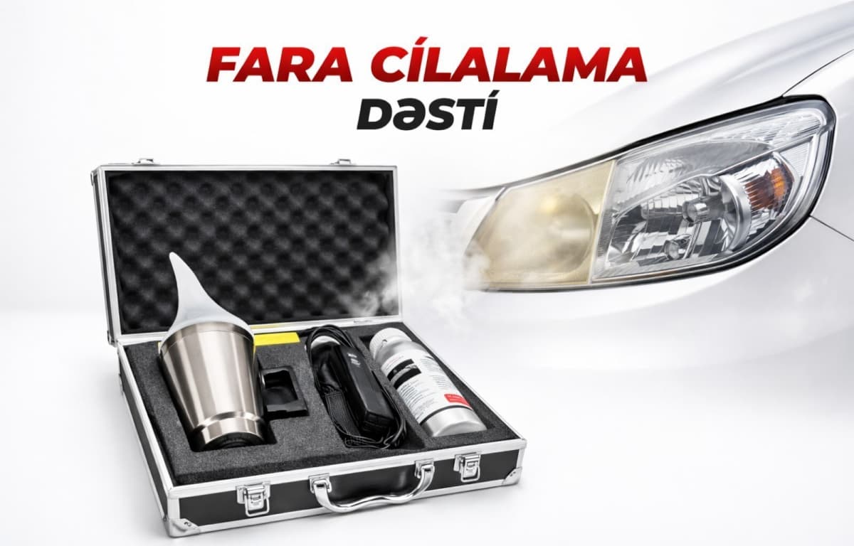 Fara cilalama dəsti buxarlı bərpa dəsti
