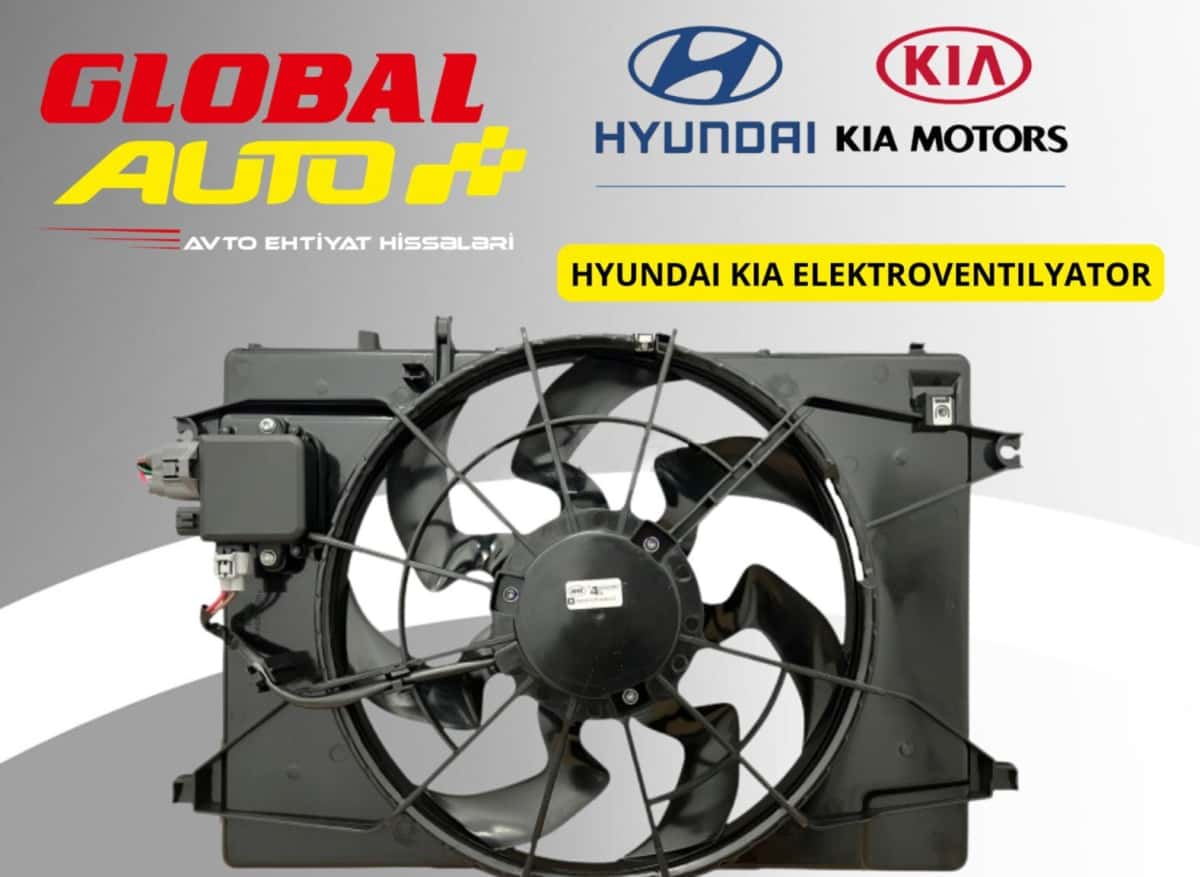 Electric fan for Hyundai and Kia models - Tenderyard
