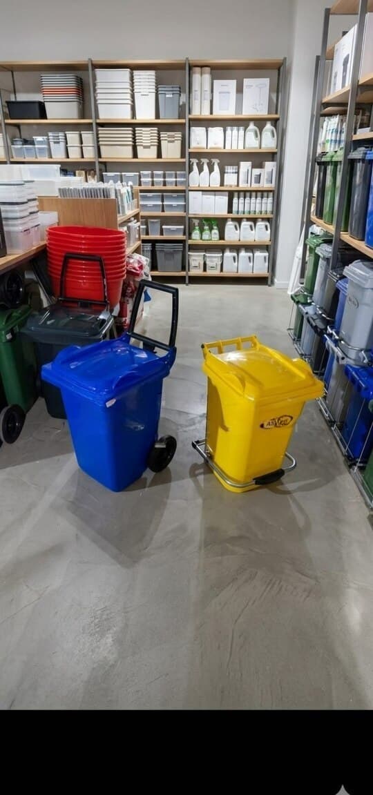 Zibil qabı plastik müxtəlif ölçülərdə