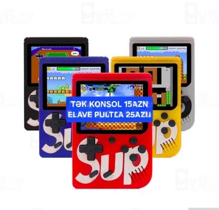 SUP Retro Oyun Konsolu (400 oyunlu)