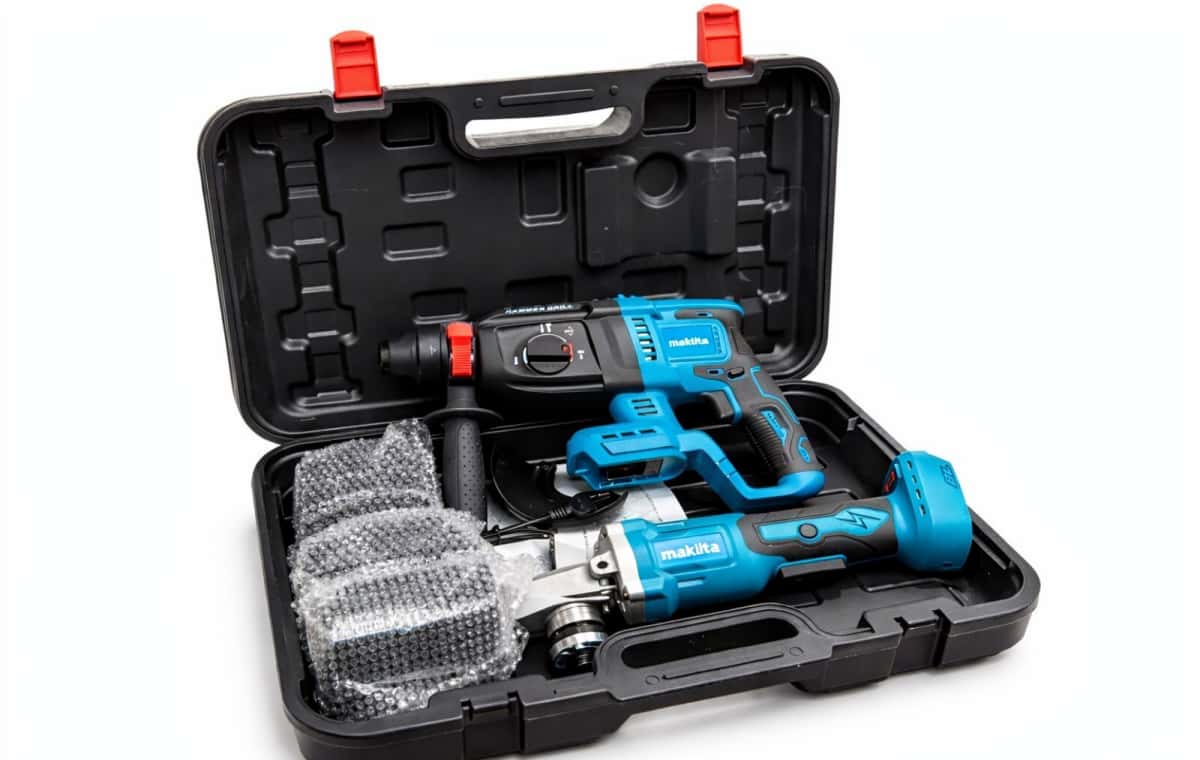 Rotary Hammer and Angle Grinder Set - Tenderyard