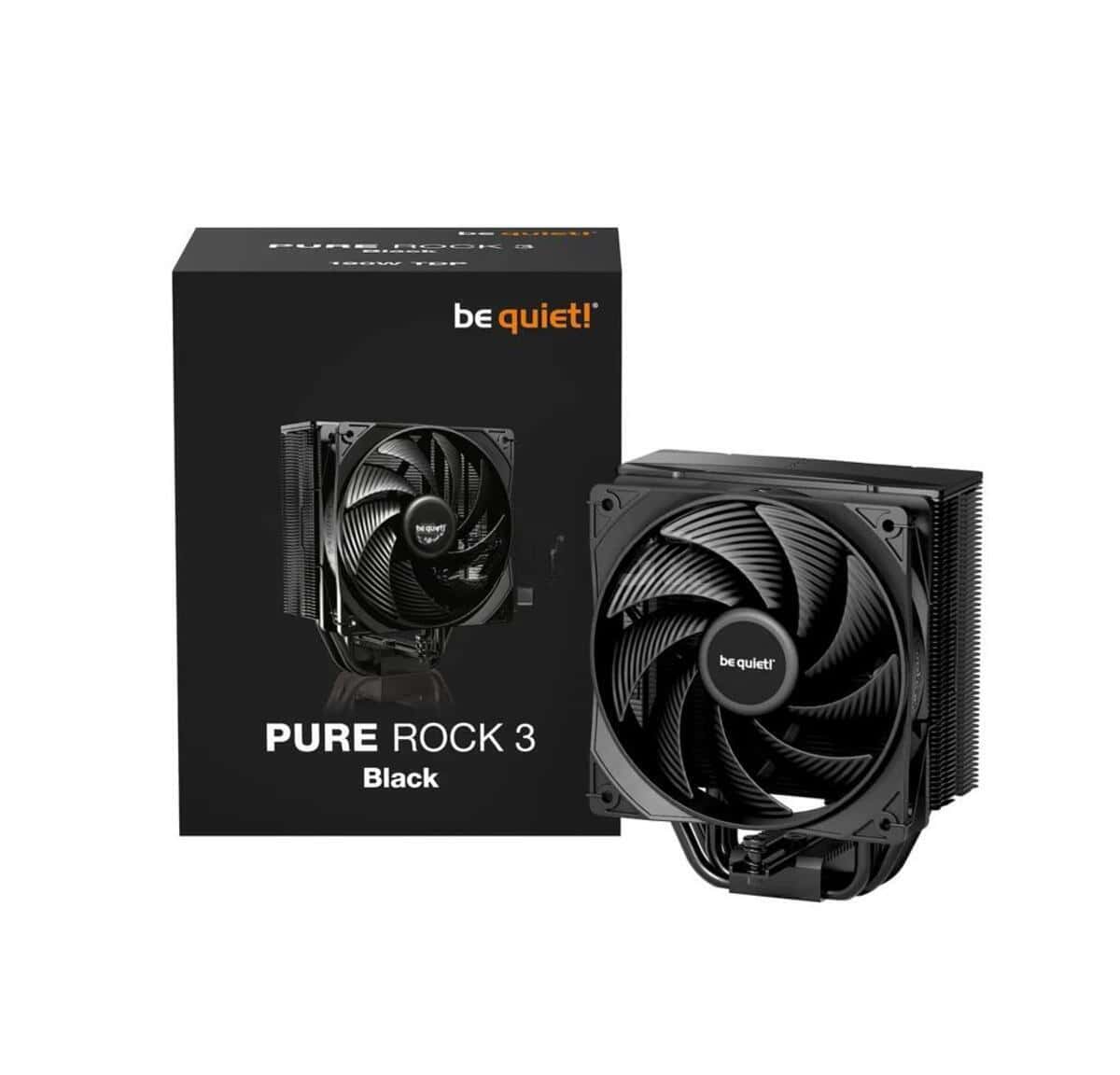 CPU cooler be quiet! Pure Rock 3 Black - Tenderyard