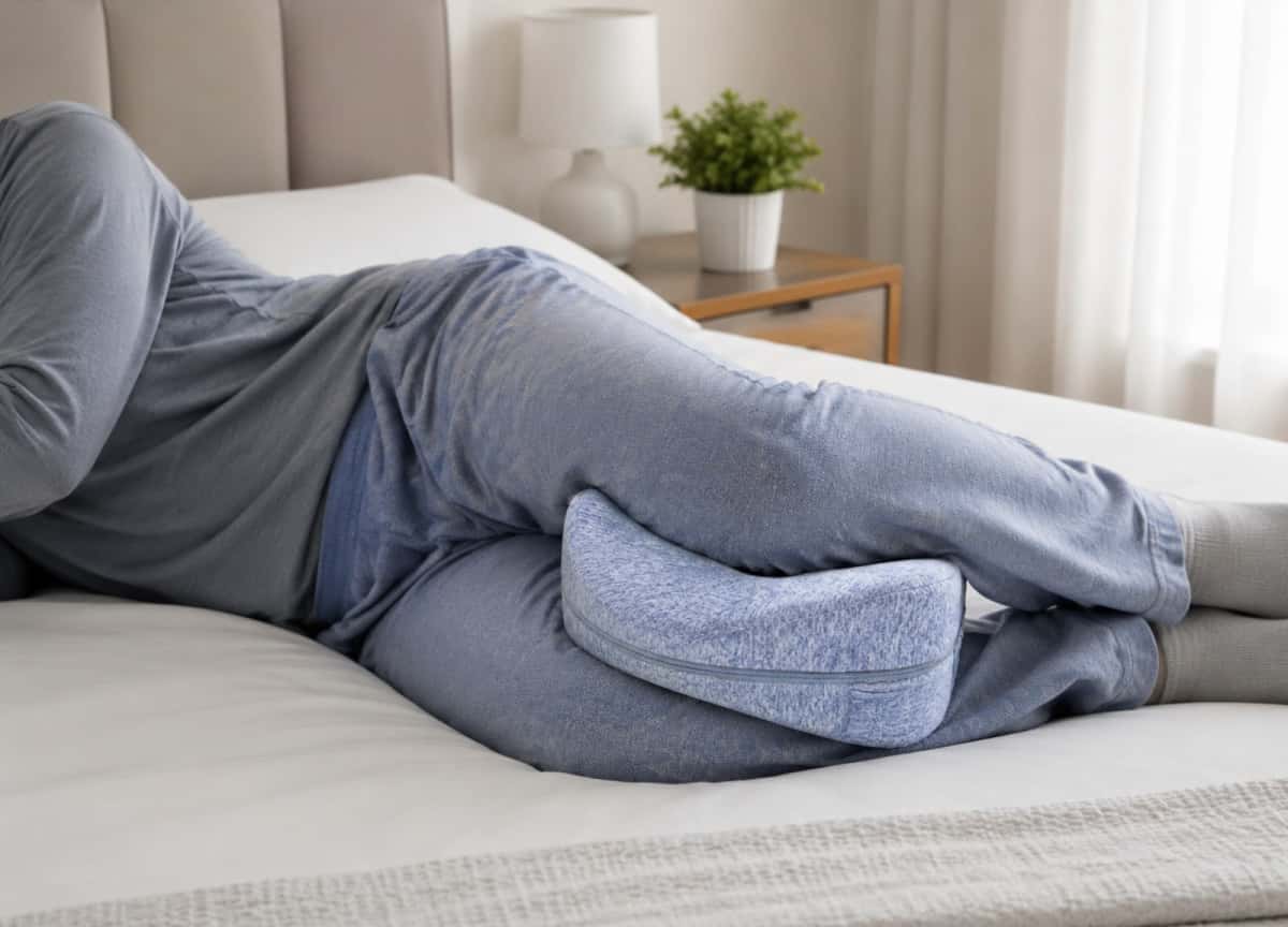 Orthopedic Knee Pillow Memory Foam - Tenderyard