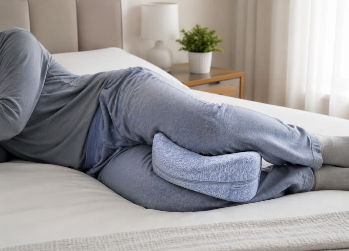 Ortopedik diz yastığı Memory Foam