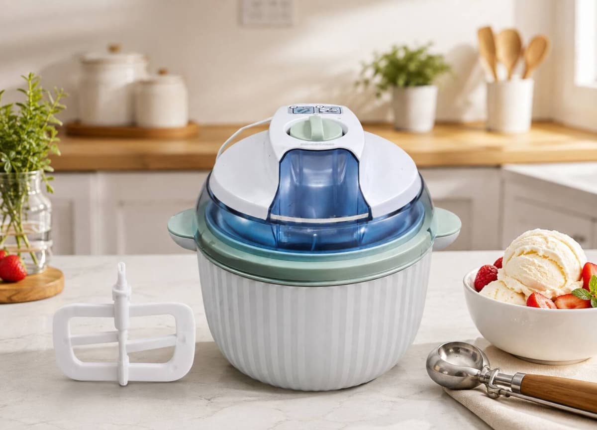 Dondurma aparatı 550W 1L