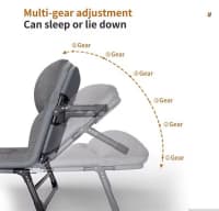 Qatlanan Kempinq Çarpayısı 180x55 sm — şəkil 3