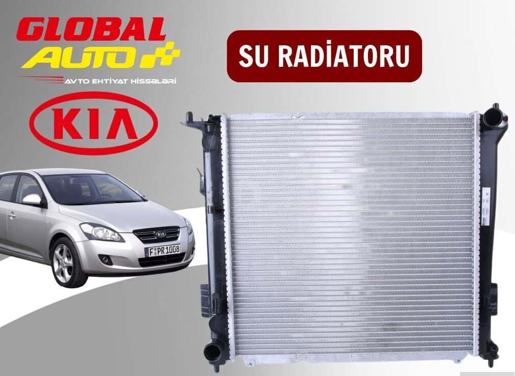 Water radiator Kia Ceed 2006-2012 1.6d - Tenderyard
