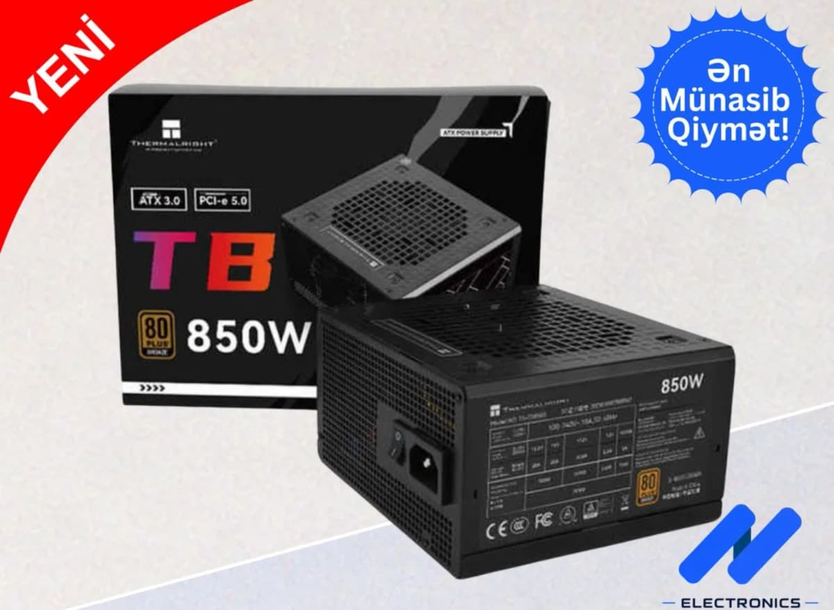 Qida bloku Thermalright TR-TB850S 80+ Bronze 850W