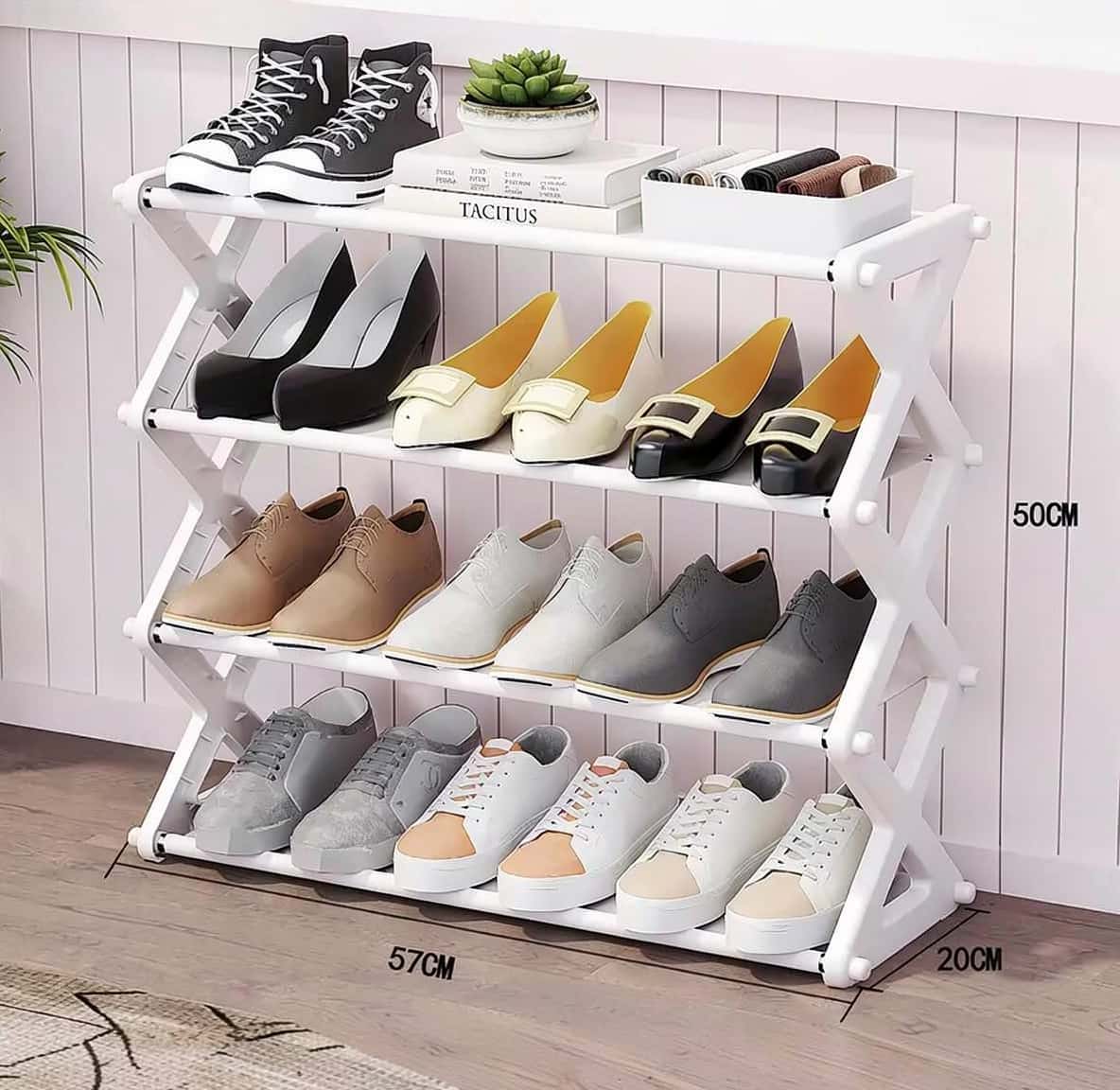 4-tier shoe rack - Tenderyard