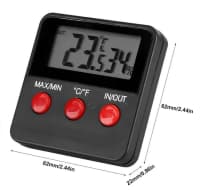 Rəqəmsal temperatur və rütubət ölçən termometr — şəkil 3