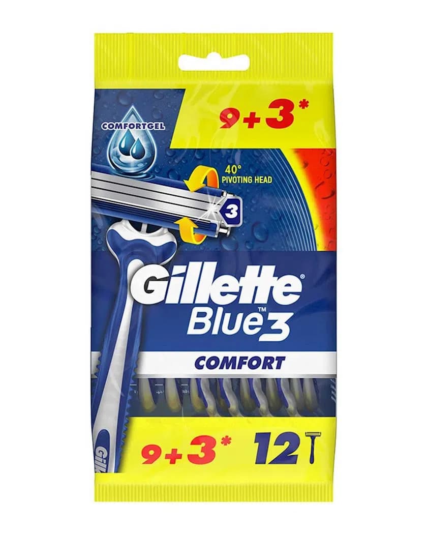 Blue Comfort Birdəfəlik Ülgüc Dəsti, 12 ədəd
