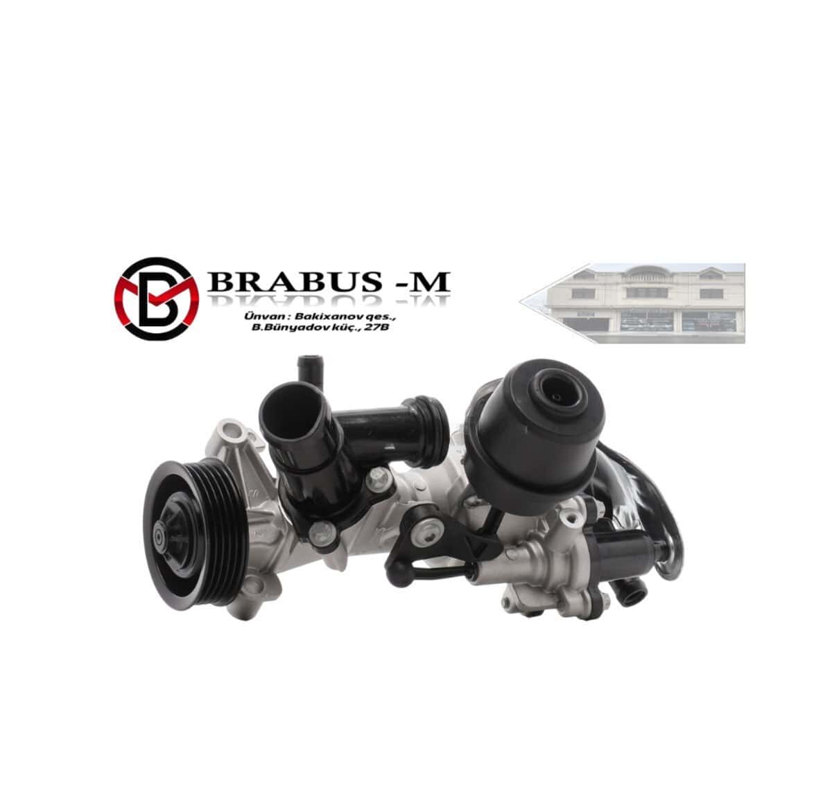 Water pump for Mercedes models - Tenderyard