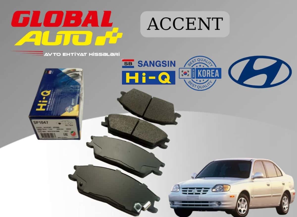 Brake pads for Hyundai Accent 2000-2006 - Tenderyard