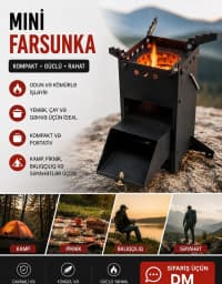 Portativ mini ocaq (farsunka) — şəkil 1