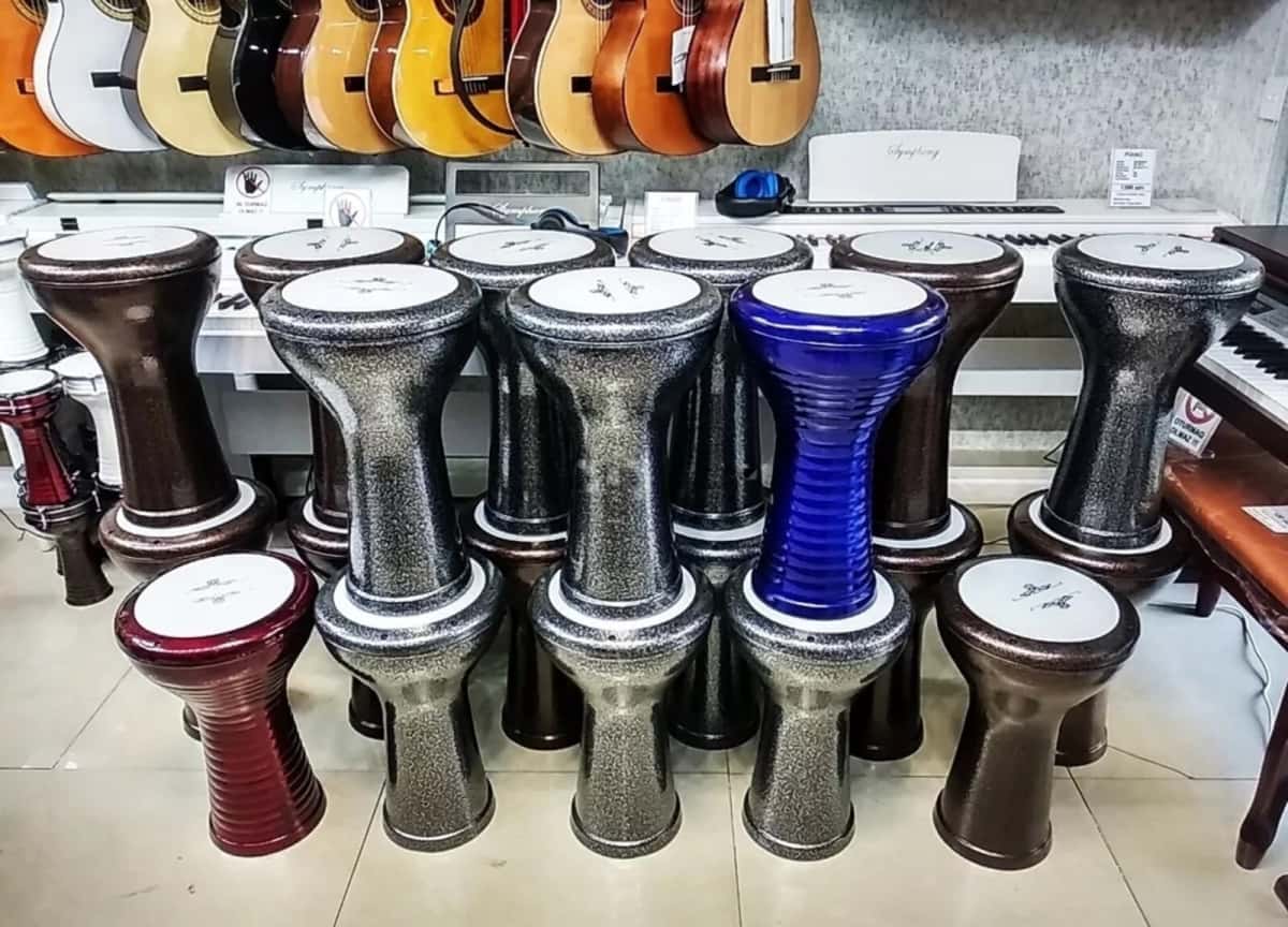 Darbuka and percussion instruments, made in Turkey - Tenderyard