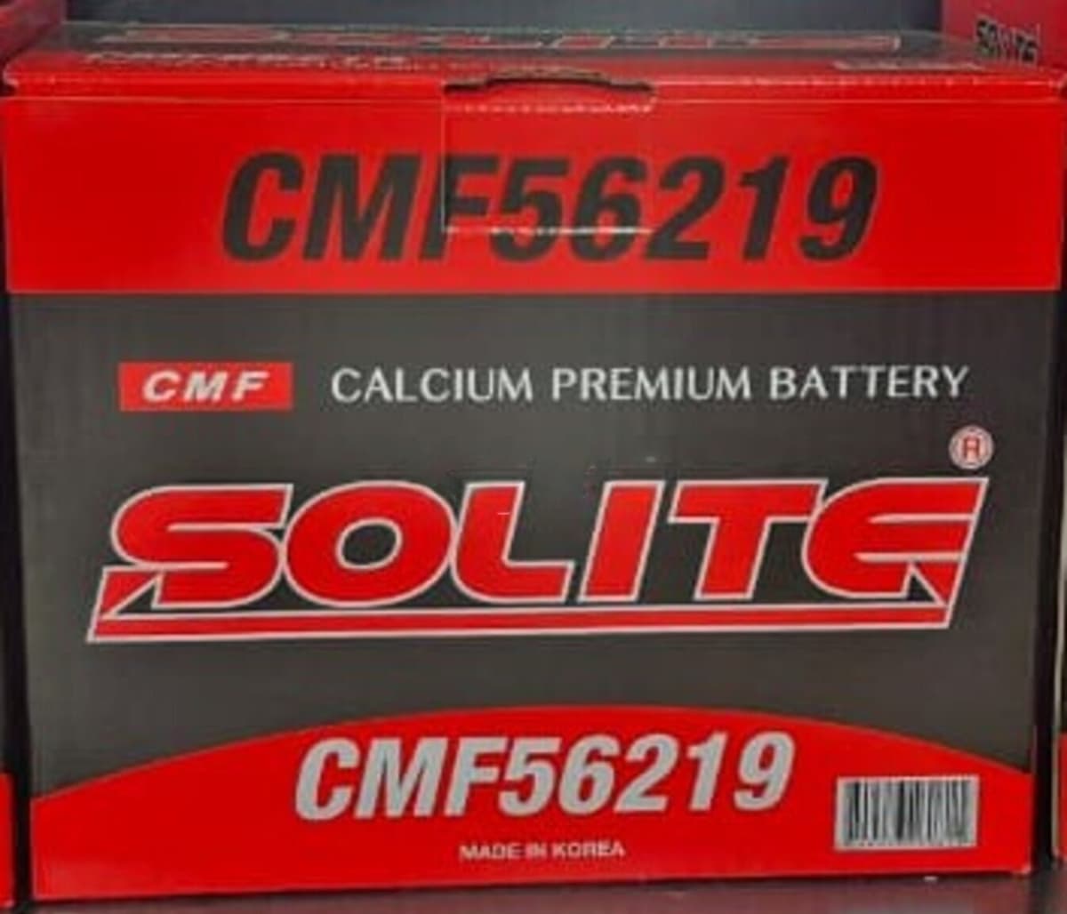 Solite Euro 62Ah 520A Avtomobil Akkumulyatoru