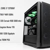 Gaming PC Intel i7-13700KF, RTX 3060 12GB, 32GB RAM — şəkil 1