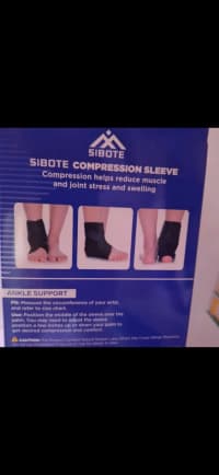 Sibote ST-7407 Ayaq Biləyi Dəstəyi və Ortezı — şəkil 2