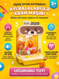 İnteraktiv oyuncaq Coffee Bear Crane Machine — şəkil 1