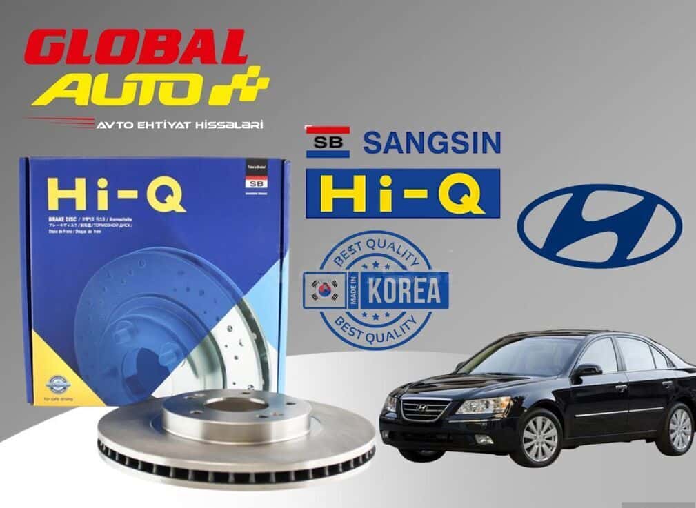 Brake disc Hyundai Sonata 2005–2009 - Tenderyard