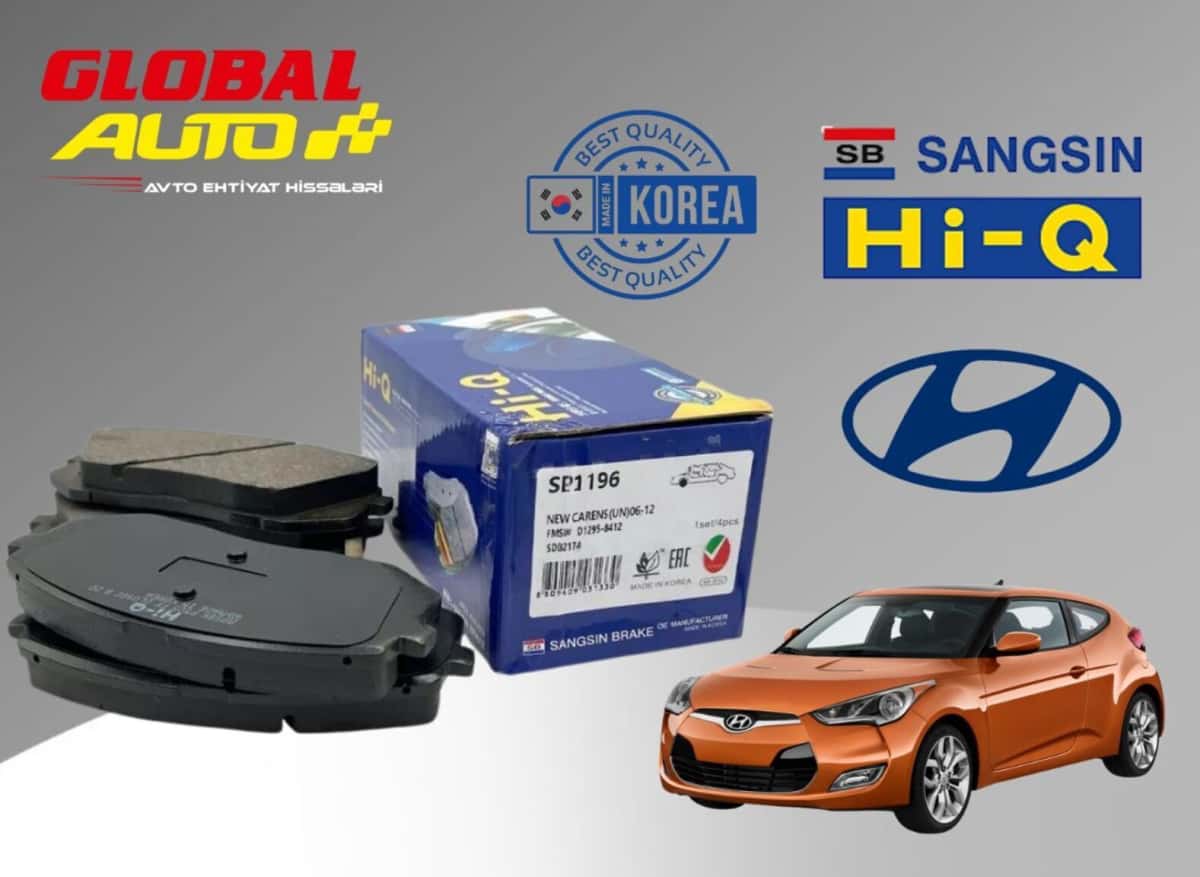 Brake pads for Hyundai Veloster - Tenderyard