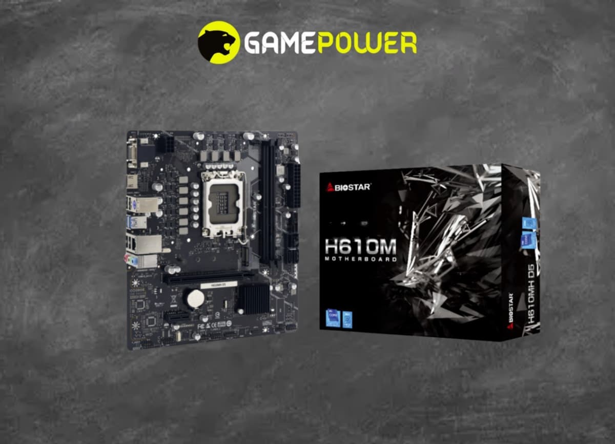 Biostar H610MH D5 DDR5 Ana Plata
