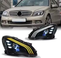 Fara Mercedes W204 üç qaşlı — şəkil 3