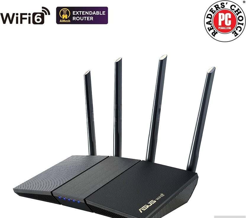 Router ASUS RT-AX1800S Dual Band Wi-Fi 6 - Tenderyard