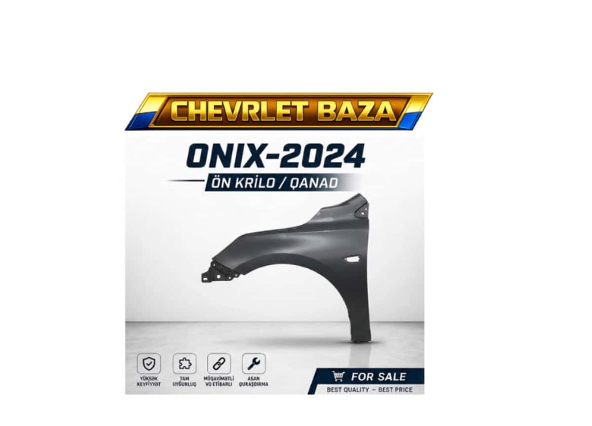 Ön qanad Chevrolet Onix (2023–2026) - Tenderyard
