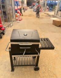 BBQ manqal kvadrat 115x56x108sm — şəkil 3