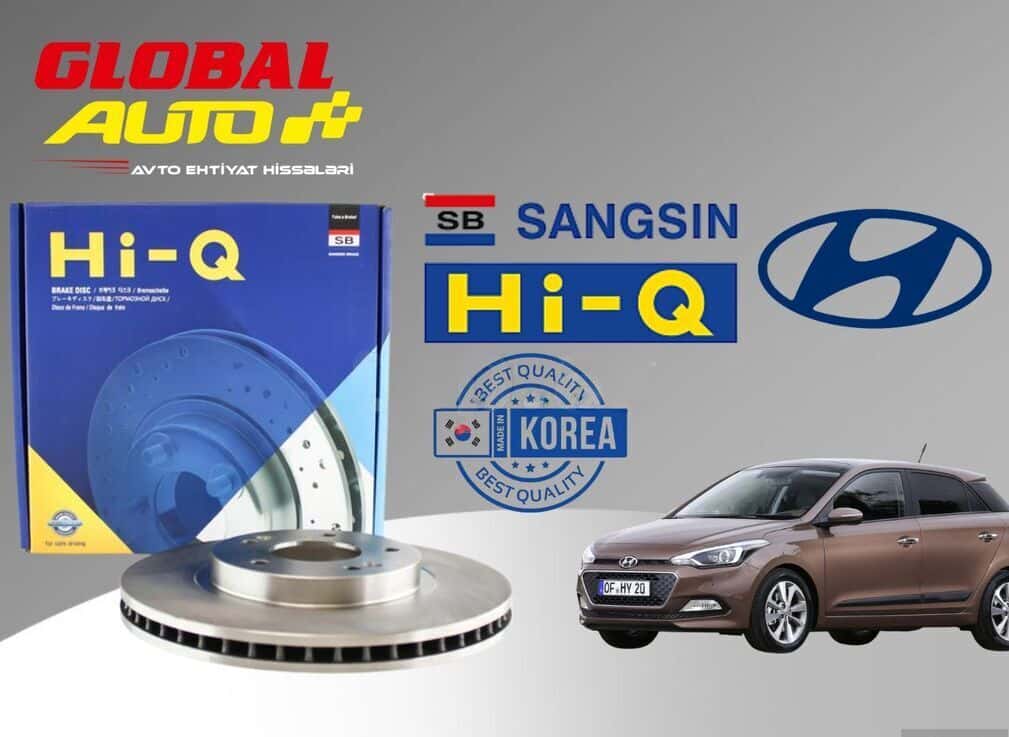 Brake disc Hyundai i20 - Tenderyard