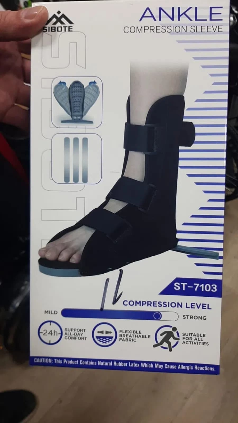 Sibote ST-7103 Ortopedik Ayaq və Topuq Ortozu