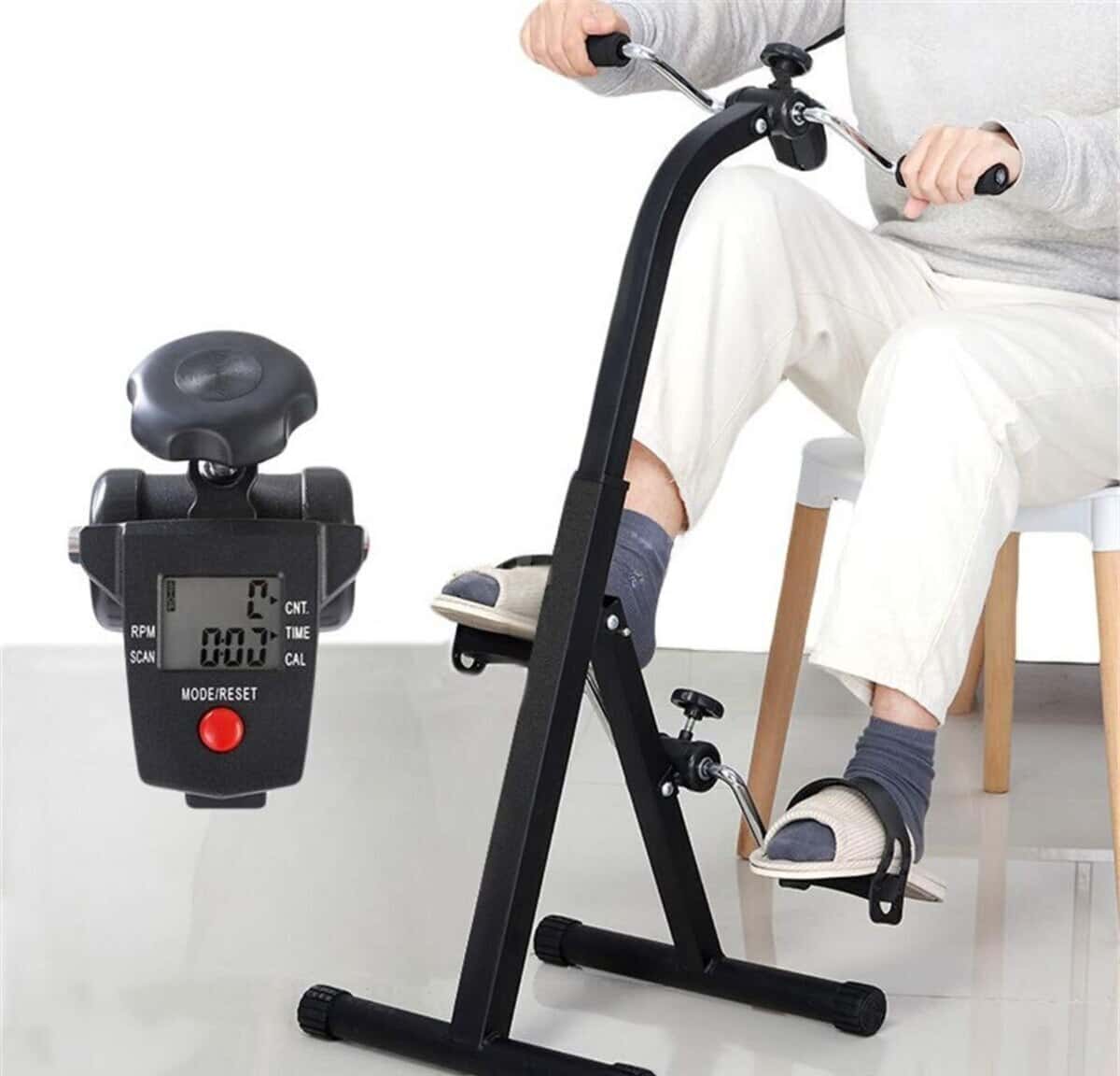 Mini Exercise Bike with Digital Display - Tenderyard