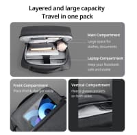 Laptop çantası Boz rəng — şəkil 7