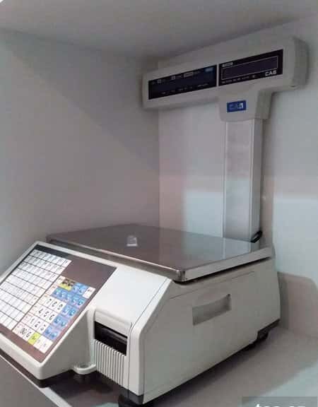 Электронные весы с печатью этикеток CAS 5000J - Tenderyard
