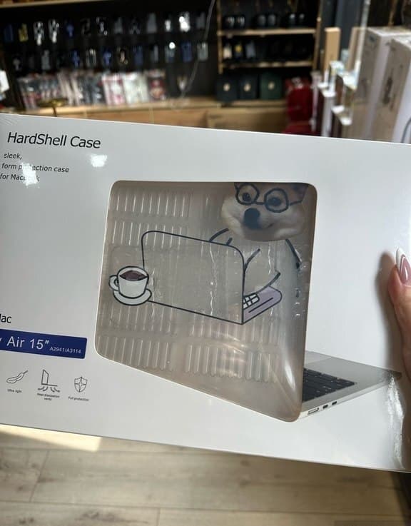 Hardshell noutbuk qabı
